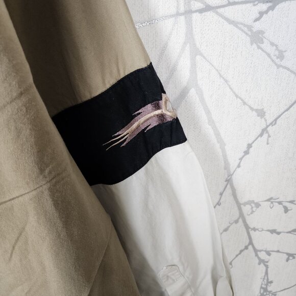 Cumberland Outfitters Colorblock Aztec Embroidered Western Shirt - Picture 4 of 6